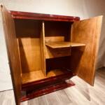 secrétaire art déco acajou et parchemin – Image 7
