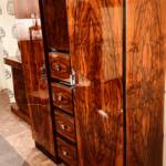 Armoire art déco en noyer – Image 3