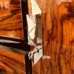 Armoire art déco en noyer – Image 4