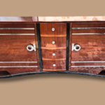 Enfilade art deco en acajou