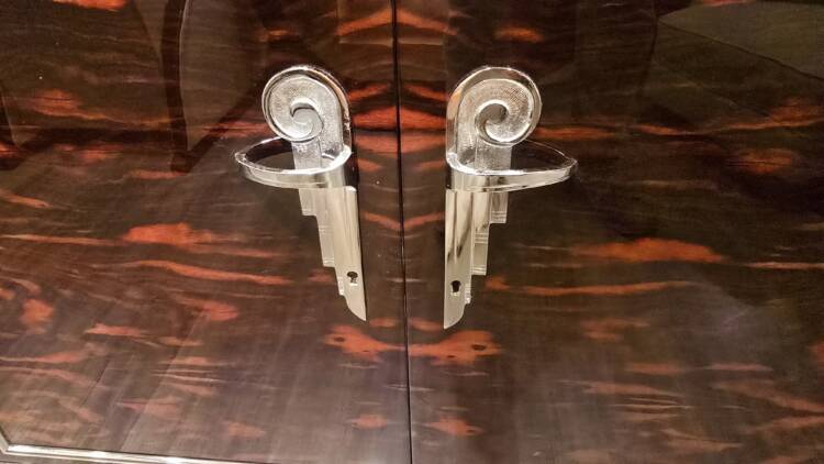 Enfilade art deco en ébène de Macassar – Image 2