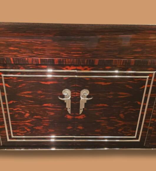 Enfilade art deco en ébène de Macassar