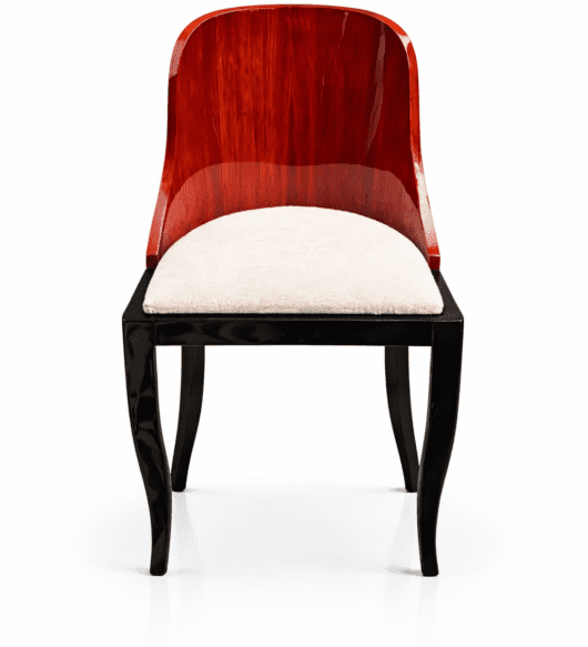 Chaises Art Déco palissandre des indes (suite)