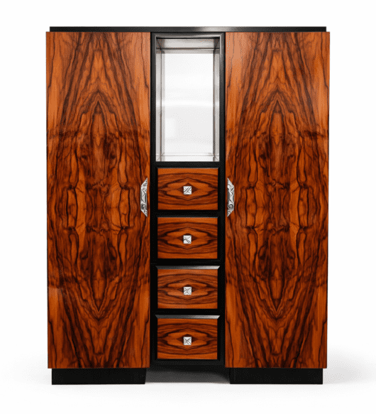 Armoire Art Déco en noyer