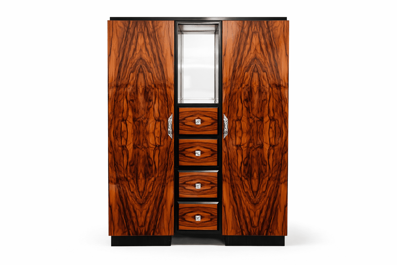 Armoire Art Déco en noyer
