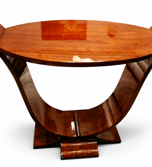 Table de Salon Art Déco en Palissandre des Indes